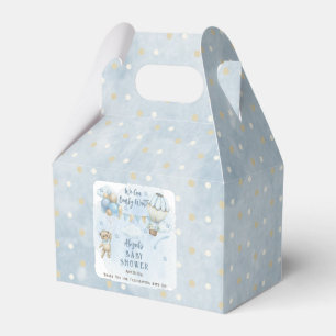 Nalle Balloons Boy Barly Wait Baby Shower Presentaskar