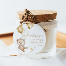 Nalle Ballows Stars Baby Shower Boho