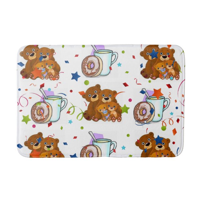 Nalle Bathroom Bath Mat Badrumsmatta (Framsidan)