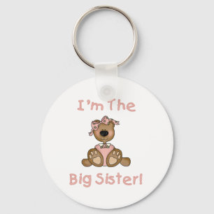 Nalle Big Sister Nyckelring