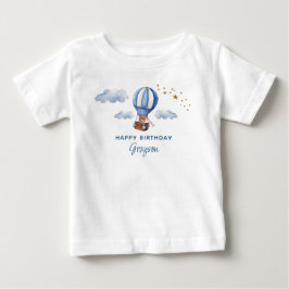 Nalle Birthday Blue T Shirt