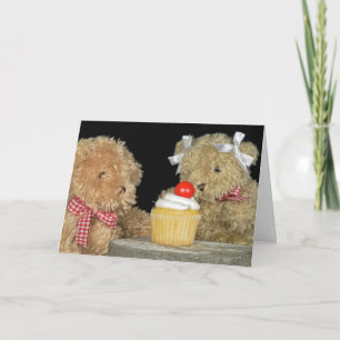 Nalle Birthday Kort