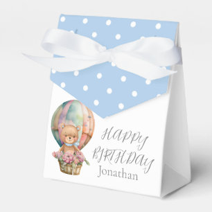Nalle Blue Balloon Barly Wait Baby Presentaskar