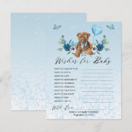 Nalle Blue Balloon Önskemål för Baby-spel