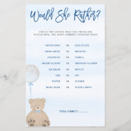 Nalle Blue Balloon skulle hon hellre spela