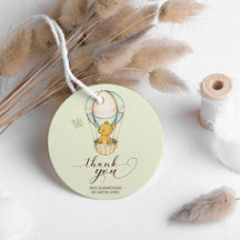 Nalle Blue Balloon Tack Baby Shower