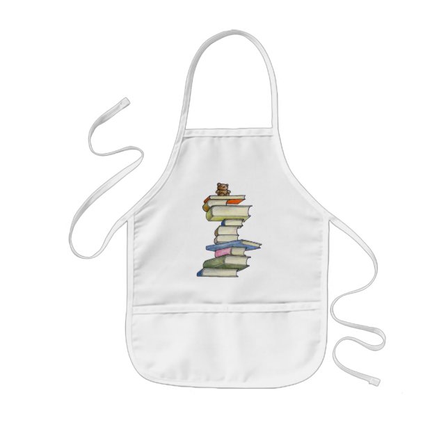 Nalle Bokar Apron Barnförkläde (Framsidan)