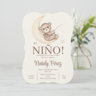 Nalle Boy Spain-inbjudan Inbjudningar