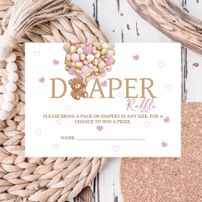 Nalle Bubblerad Rosa av halmstråle Tilläggskort (Skapare uppladdad)