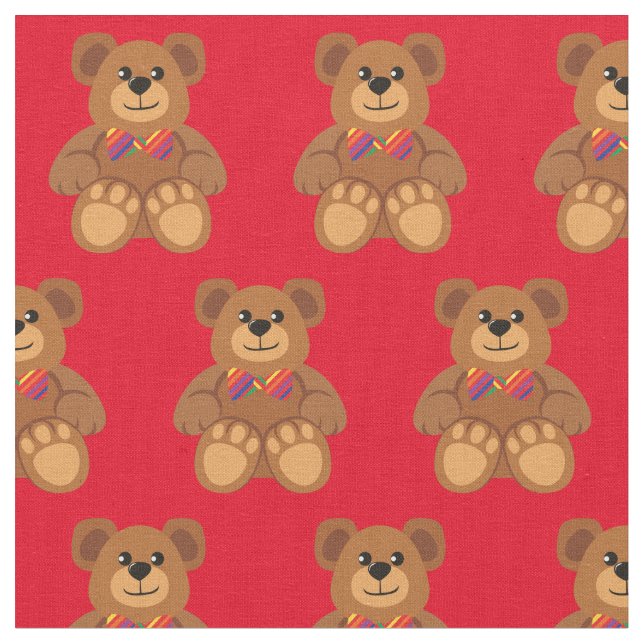 Nalle Cute Kids Baby Nursery Tyg (Närbild)
