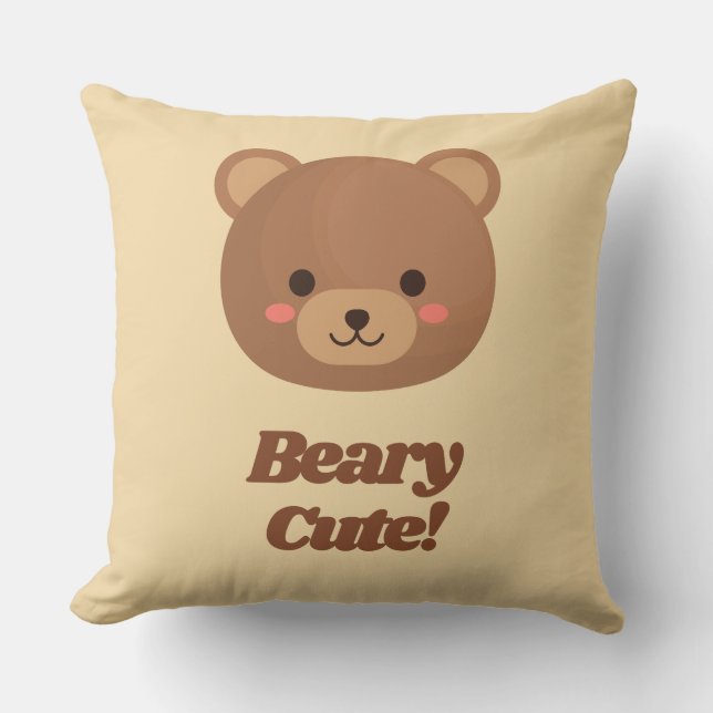 Nalle Dekorativ kudde (Framsida)