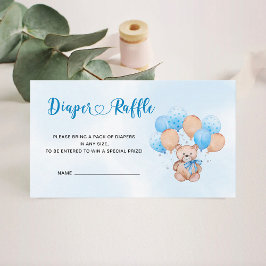 Nalle Diaper Raffle Tilläggskort