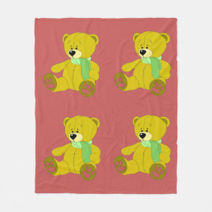 Nalle Fleece Blanket