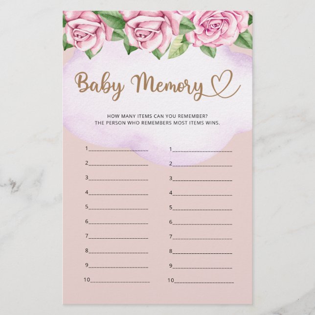 Nalle Flickdusch Baby-minne (Framsida)