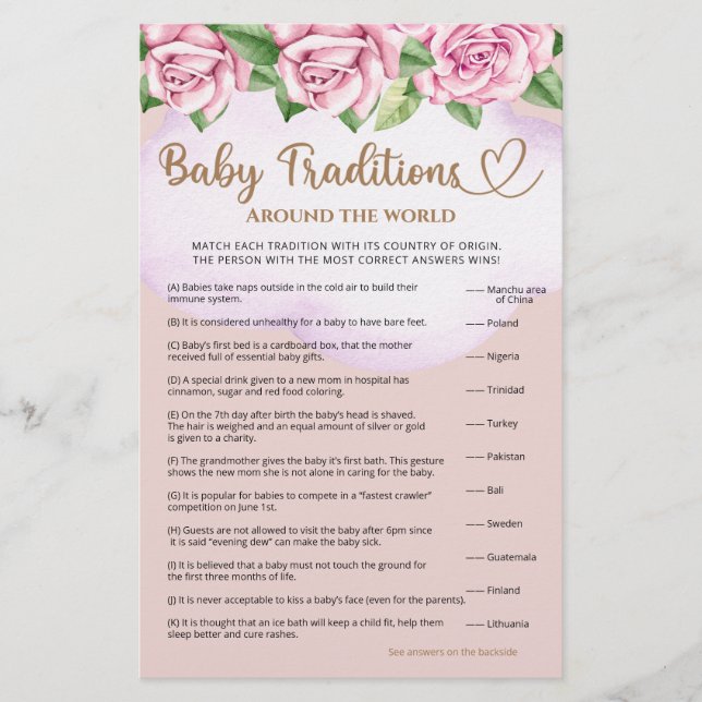Nalle Flickdusch Baby Traditions (Framsida)
