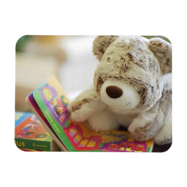 Nalle för artikeltid magnet (Horisontell)