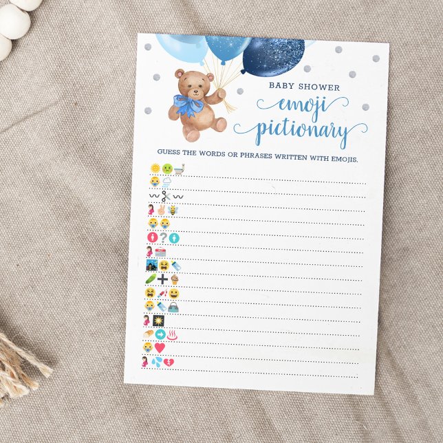 Nalle för bildspel för babyvisningsprogram för Emo Inbjudningar (Skapare uppladdad)