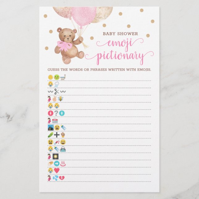 Nalle för bildupptagning för babyvisningsprogram E (Framsida)