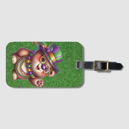 NALLE FÖR MARDI GRAS BAGAGEBRICKA