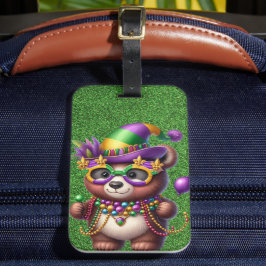NALLE FÖR MARDI GRAS BAGAGEBRICKA