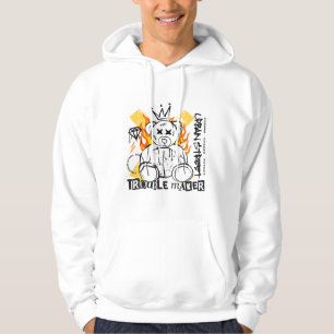 nalle för problemskapare hoodie