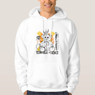 nalle för problemskapare hoodie