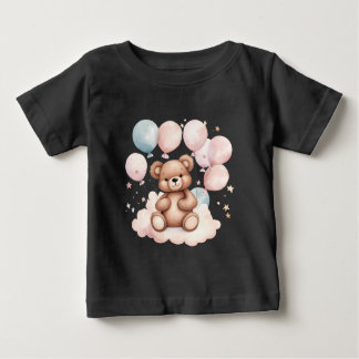 Nalle för vattenfärgbubblor t shirt