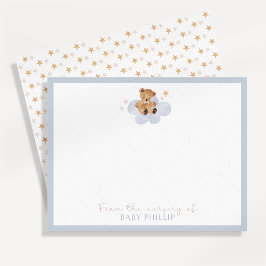 Nalle från förskolan i inbjudningar