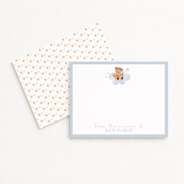 Nalle från förskolan i inbjudningar