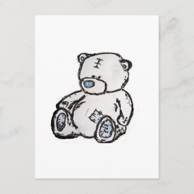 Nalle från vinden vykort (Framsida)