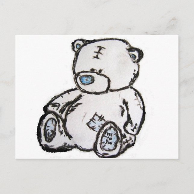 Nalle från vinden vykort (Framsida)