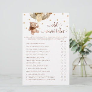 Nalle Gamla fruar Tales Gender Visa Baby-spel