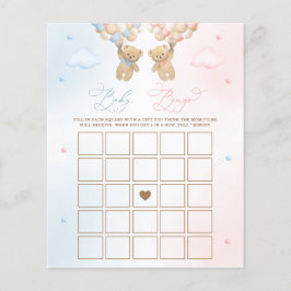 Nalle Gender Visa Baby Bingo-spel