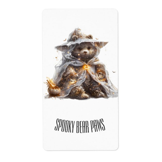 Nalle. Ghost. BUS ELLER GODIS Fraktsedel (Framsidan)