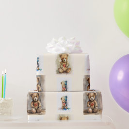 Nalle Gift Presentpapper