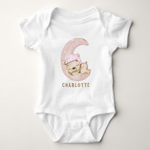 Nalle Girl Baby Bodydräkt T Shirt