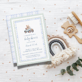 Nalle GrandMillennium Baby Shower Inbjudningar