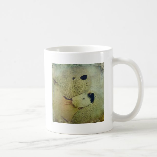 Nalle Hugs A Guinea Gris Kaffemugg (Höger)