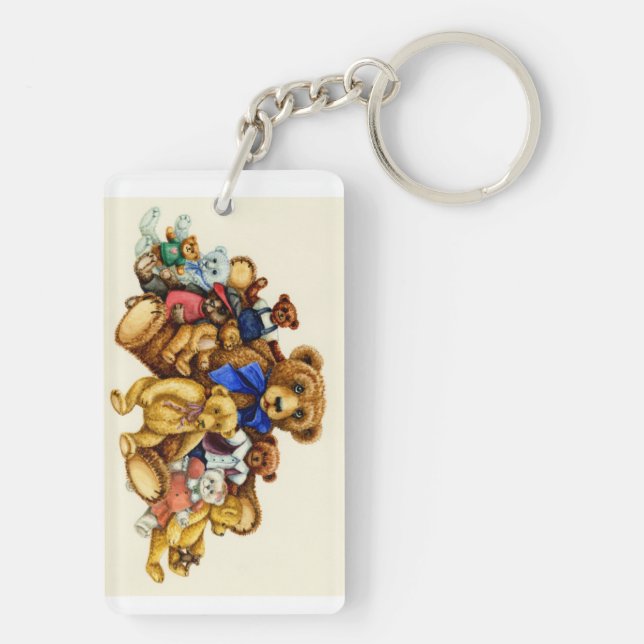 NALLE HUGS KEYCHAIN Anpassa (Baksidan)