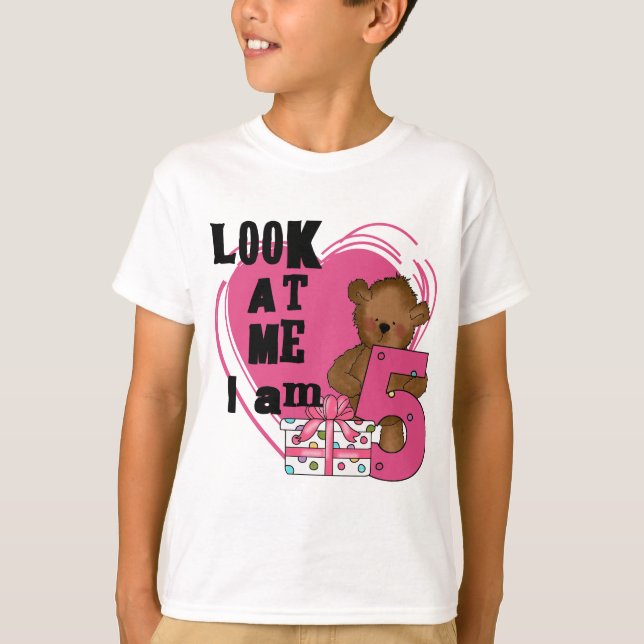 Nalle I är 5 dagars T-shirts och gåvor (Framsida)