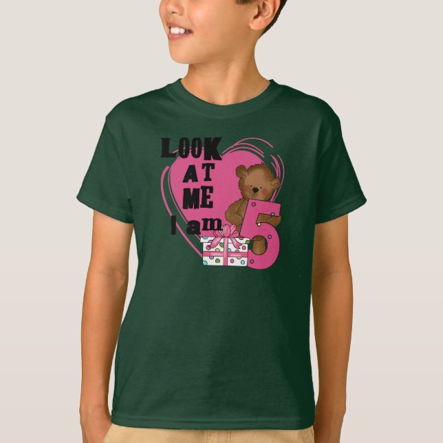 Nalle I är 5 dagars T-shirts och gåvor (Framsida)