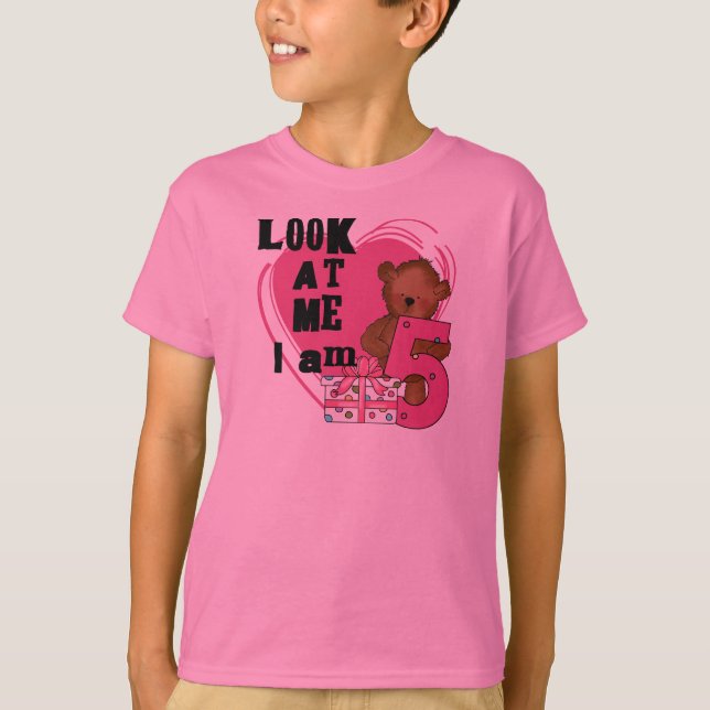 Nalle I är 5 dagars T-shirts och gåvor (Framsida)