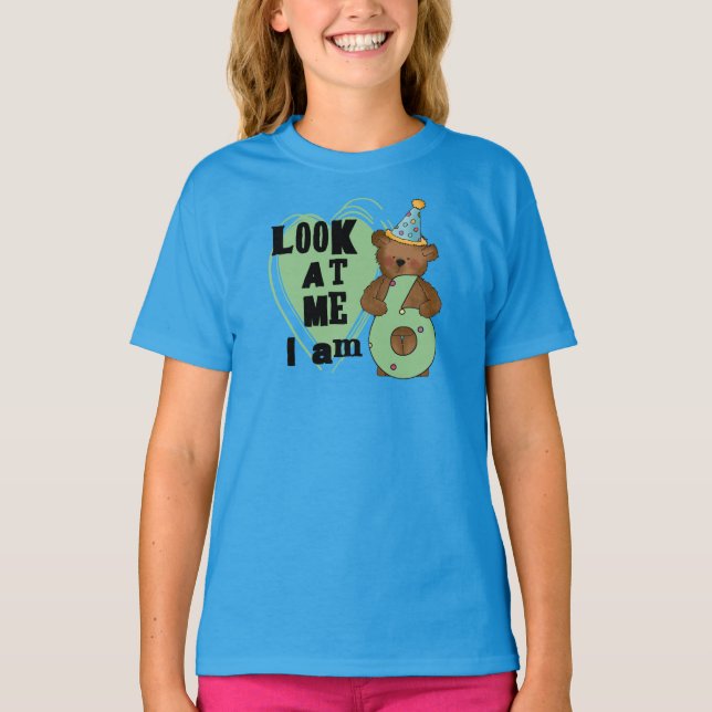 Nalle I är 6 dagars T-shirts och gåvor (Framsida)