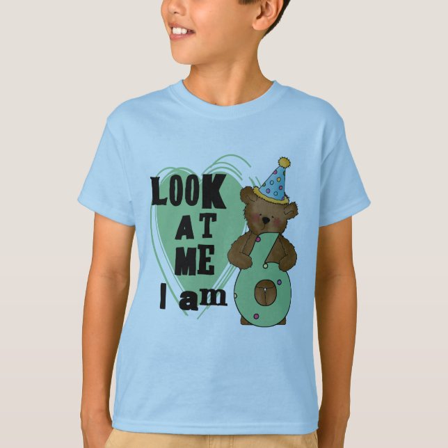 Nalle I är 6 dagars T-shirts och gåvor (Framsida)