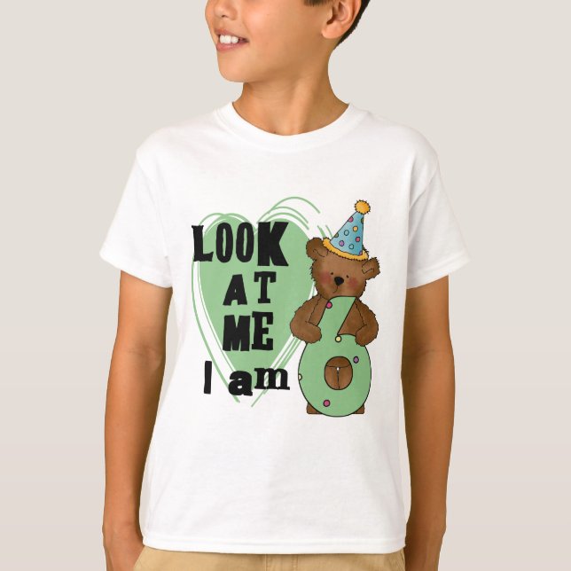 Nalle I är 6 dagars T-shirts och gåvor (Framsida)