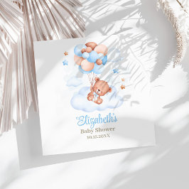 Nalle i Himlar babyskorna Napkins Pappersservett