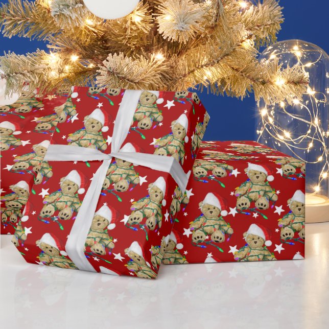 NALLE i LJUS Presentpapper (Helgdagar)