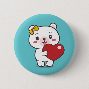Nalle Illustration Knapp