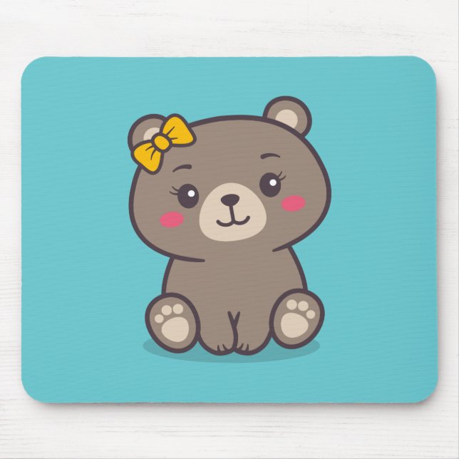 Nalle Illustration Musmatta (Framsidan)