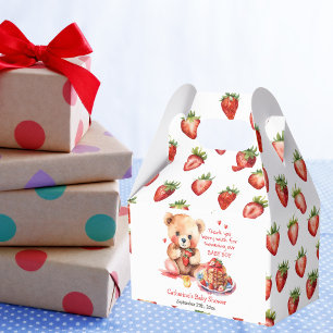 Nalle Jordberry Pancake Brunch Baby Shower Presentaskar